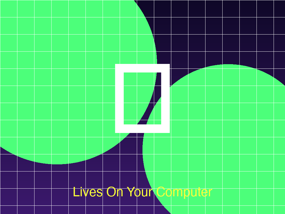 Lives on your computer